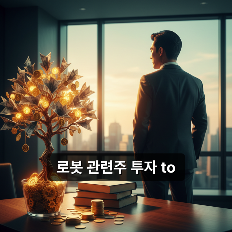 로봇 관련주 투자 하는 법 A to Z