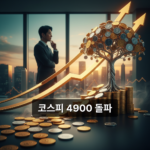 코스피 4900 돌파, 로봇·방산주 질주… 서민 경제 '그림의 떡'?