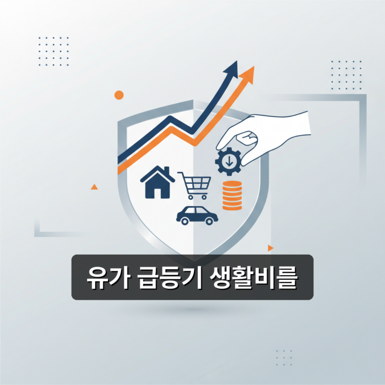 유가 급등기 생활비를 줄이는 실전 대응법 5가지