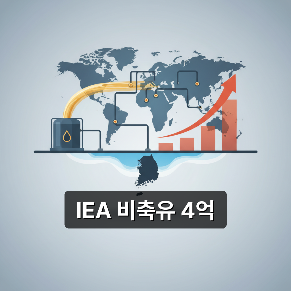 IEA 비축유 4억 배럴 방출 결정, 국제유가와 한국 물가 영향 정리